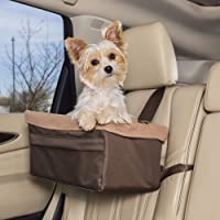 PetSafe Happy Ride Deluxe Booster Seat for Dogs - Elevated Pet Bed for Cars, Trucks and SUVs - Supports Pets 12-25 lb…