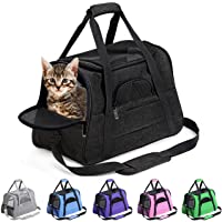 Prodigen Pet Carrier Airline Approved Pet Carrier Dog Carriers for Small Dogs, Cat Carriers for Medium Cats Small Cats…