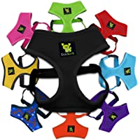 EcoBark Dog Harness Soft Gentle No Pull No Choke Dog Harnesses Double Padded Halter Ultra Cushion Walking Breathable…