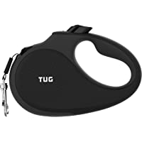TUG 360° Tangle-Free, Heavy Duty Retractable Dog Leash with Anti-Slip Handle; 16 ft Strong Nylon Tape; One-Handed Brake…