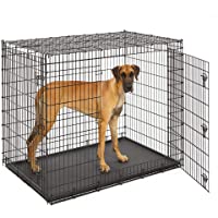 MidWest Homes for Pets XXL Giant Dog Crate | 54-Inch Long Ginormous Dog Crate Ideal for a Great Dane, Mastiff, St…