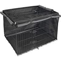 Explore Land Dog Crate Cover for 24 30 36 42 48 Inches Wire Cage, Heavy-Duty Lattice Pet Kennel Covers Compatible with 1…