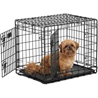 Ultima Pro (Professional Series & Most Durable MidWest Dog Crate) Extra-Strong Double Door Folding Metal Dog Crate w…