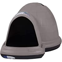 Petmate Indigo Dog House All-Weather Protection Taupe/Black 3 sizes Available