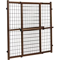 Position & Lock Tall & Wide Baby Gate, Pressure-Mounted, Farmhouse Collection