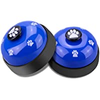 Comsmart Dog Training Bell, Set of 2 Dog Puppy Pet Potty Training Bells, Dog Cat Door Bell Tell Bell with Non-Skid…