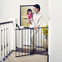 Toddleroo by North States 47.85" Wide Easy Swing & Lock Baby Gate: Ideal for Wider Areas and stairways. Hardware Mount…