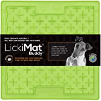Lickimat Classic Dog Slow Feeders for Boredom & Anxiety Reduction; Perfect for Food, Treats, Yogurt, Peanut Butter. Fun…