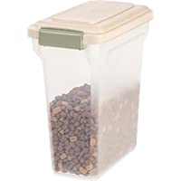 IRIS USA Premium Airtight Pet Food Storage Container for Dog Food Storage, Cat Food Storage, Bird Seed Storage
