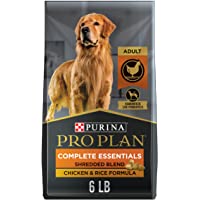 Purina Pro Plan with Probiotics Shredded Blend High Protein, Adult Dry Dog Food Chicken & Rice (Packaging May Vary)
