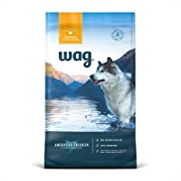 Amazon Brand - Wag Dry Dog/Puppy Food, 35% Protein, No Added Grains (Beef, Salmon, Turkey, Lamb, Chicken)