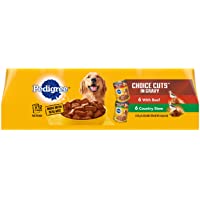 PEDIGREE CHOICE CUTS IN GRAVY Adult Canned Wet Dog Food, Variety Packs