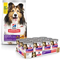 Hill's Science Diet Dry Dog Food, Adult, Sensitive Stomach & Skin Recipes