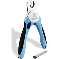 gonicc Dog & Cat Pets Nail Clippers and Trimmers - with Safety Guard to Avoid Over Cutting, Free Nail File, Razor Sharp…