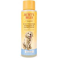 Burt's Bees for Dogs 2 in 1 Dog Shampoo & Conditioner, Puppy Supplies, Burts Bees Dog Grooming Supplies, Tearless Dog…