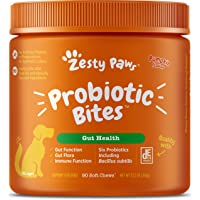 Zesty Paws Probiotic for Dogs - Probiotics for Gut Flora, Digestive Health, Occasional Diarrhea & Bowel Support…