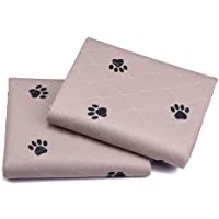 SincoPet Reusable Pee Pad + Free Puppy Grooming Gloves/Quilted, Fast Absorbing Machine Washable Dog Whelping Pad…