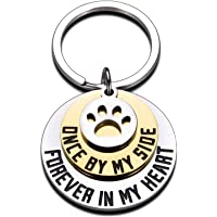 Dog Cat Pet Memorial Gifts Keychain for Pet Lover Remembrance Jewelry Gifts for Loss of Pet Sympathy Condolences Gifts…