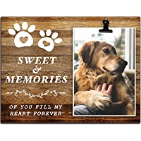 Pet Memorial Picture Frame Loss of Dog Gifts 4x6 Inch Dog Picture Frame