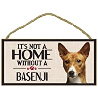 Imagine This Wood Sign for Basenji Dog Breeds