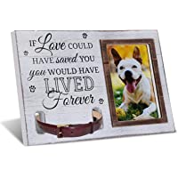 ammees Pet Keepsake Frame, Pet Memorial Picture Frame, Cat Photo Frame, Dog Photo Frame, Dog Memorial Sentiment Frame…