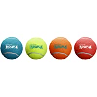Outward Hound Squeaker Ballz, Tennis Ballz, Tennis Max Balls, Tennis Maze Craze - Squeaking and Fetching Tennis Ball Dog…
