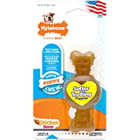 Nylabone Just for Puppies Teething Chew Ring Bone & Toy Flavor Medley & Chicken Flavor X-Small/Petite (1 Count)