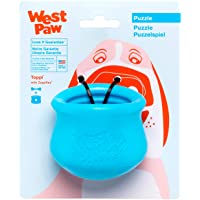 WEST PAW Zogoflex Toppl Treat Dispensing Dog Toy Puzzle – Interactive Chew Toys for Dogs – Dog Toy for Moderate Chewers…