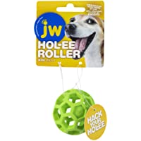 JW HOL-ee Roller Dog Fetch Treat Dispenser Puzzle Ball