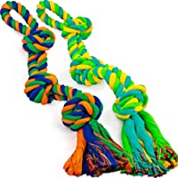 SHARLOVY Large Dog Chew Toys, Tough Dog Toys for Aggressive Chewers Large Breed,Heavy Duty Dental Dog Rope Toys Kit for…