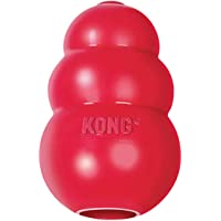 KONG - Classic Dog Toy, Durable Natural Rubber- Fun to Chew, Chase and Fetch