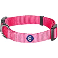 Blueberry Pet Essentials 20+ Colors Classic Nylon Adjustable Dog Collars, Personalized Dog Collars, for Puppy Small…