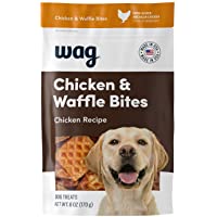 Amazon Brand - Wag Treats, Chicken and Waffle Bites