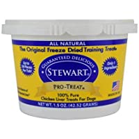 Stewart Freeze Dried Dog Treats Made in USA [Single Ingredient, Puppy and Dog Training Treats - Grain Free, Natural Dog…