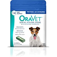 OraVet Dental Hygiene Chews for Small Dogs 10-24 Lbs
