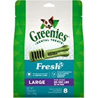 GREENIES Fresh Natural Dental Dog Treats, 12 oz. Pack