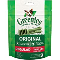 Greenies Original Regular Natural Dental Dog Treats (25-50lb. Dogs)