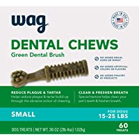 Amazon Brand - Wag Dental Dog Treats to Help Clean Teeth & Freshen Breath