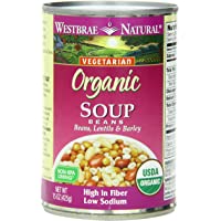 Westbrae Natural Organic Soup Beans, 15 Ounce (Pack of 12)
