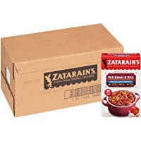 Zatarain's Reduced Sodium Red Beans & Rice, 8 oz (Pack of 12)