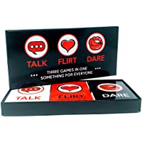 Talk, Flirt, Dare! Fun and Romantic Game for Couples. Perfect Valentine's Gift! Conversation Starters, Flirty Games and…