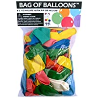 Bag of Balloons - 72 ct. Assorted Color Latex Balloons