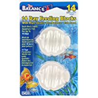 Penn-Plax Pro Balance 14-Day Vacation Feeding Blocks Fish Shape (Pack of 2)