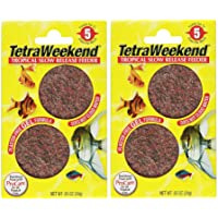 Tetra 77151 TetraWeekend Tropical Slow-Release 5-Day Feeder, 4 Count