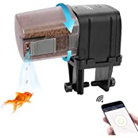[Upgrade] WiFi Control Automatic Fish Feeder with APP Lychee Aquarium Automatic Fish Feeder, WiFi Control Auto Fish Food…