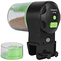 Lefunpets Automatic Fish Feeder, Auto Fish Food Feeder with 2 Timer Dispensers for Aquarium or Small Fish Turtle Tank…