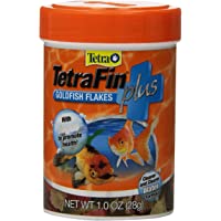 Tetra TetraFin Plus Goldfish Flakes with Algae Cleaner Water Formula