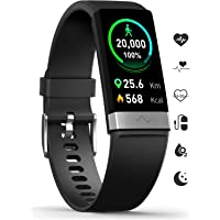 MorePro Fitness Activity Tracker Heart Rate Blood Pressure Monitor, IP68 Wateproof Smart Watch with Blood Oxygen HRV…