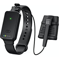EMAY SleepO2 Wrist Pulse Oximeter with Silicone SpO2 Sensor | Bluetooth Sleep Oxygen Monitor Rechargeable for Continuous…