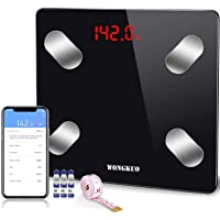 WONGKUO Scales for Body Weight Digital Bathroom Weight Scale Body Fat Scale Smart Bluetooth Scale for BMI Body…